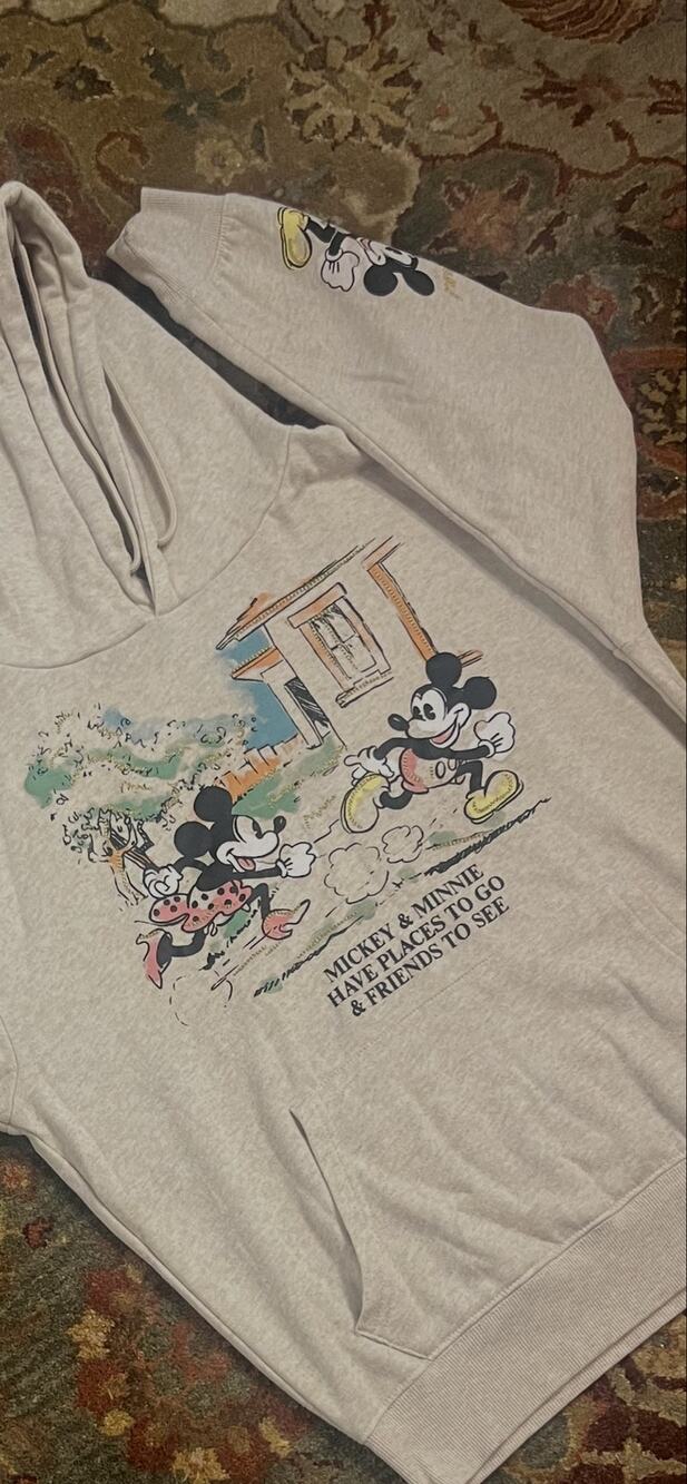 Classic Disney Mickey and Minnie “Places to Go” Hoodie